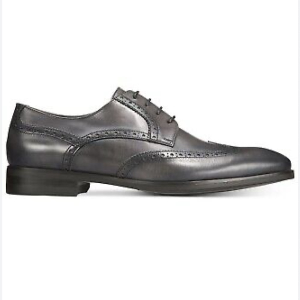 Bruno Magli Men's Bowman Wingtip Oxfords Classic Brown Leather Shoes